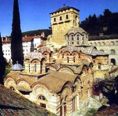 Monte Athos: monastero